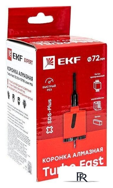 Коронка EKF Turbo Fast 72 DCH-72TRB - Изображение №6 — Интернет-магазин ПроЗаказ