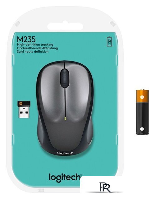 Мышь Logitech M235 Wireless Mouse (серый) [910-002201] - Изображение №7 — Интернет-магазин ПроЗаказ