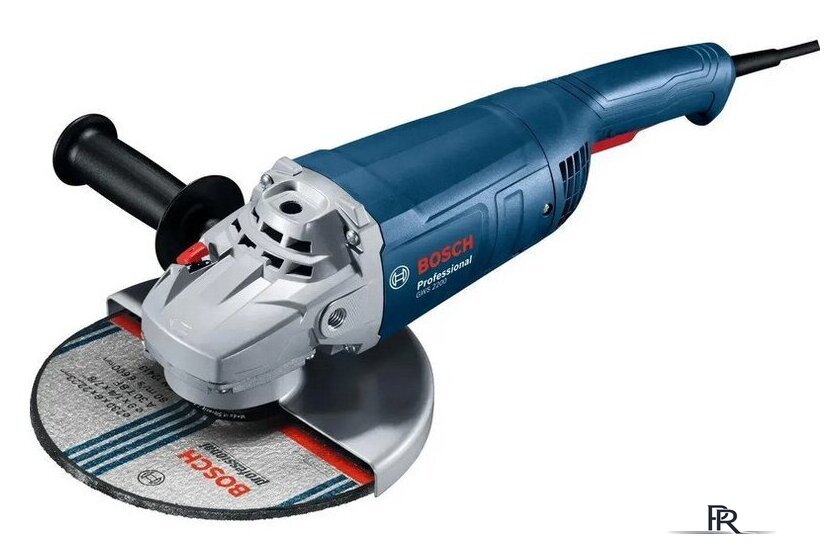 Угловая шлифмашина Bosch GWS 2200 Professional 06018C0320 - Изображение №1 — Интернет-магазин ПроЗаказ