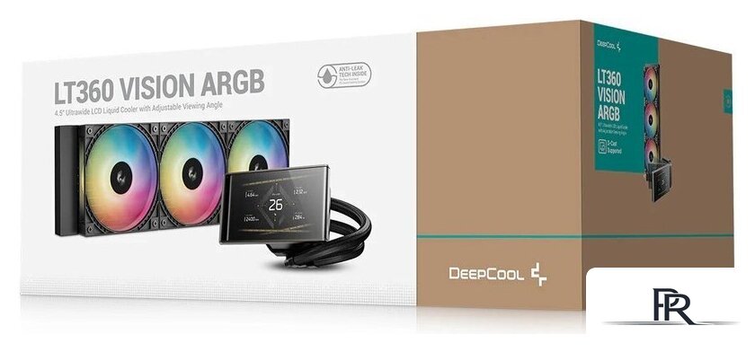 Система жидкостного охлаждения для процессора DeepCool LT360 Vision ARGB R-LT360VISION-BKAMMC-G-1 - Изображение №7 — Интернет-магазин ПроЗаказ
