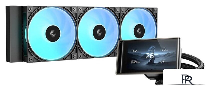 Система жидкостного охлаждения для процессора DeepCool LT360 Vision ARGB R-LT360VISION-BKAMMC-G-1 - Изображение №1 — Интернет-магазин ПроЗаказ