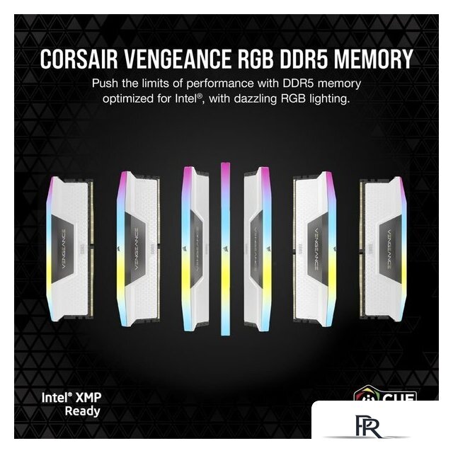 Оперативная память Corsair Vengeance RGB 2x32ГБ DDR5 5600 МГц CMH64GX5M2B5600C40W - Изображение №5 — Интернет-магазин ПроЗаказ