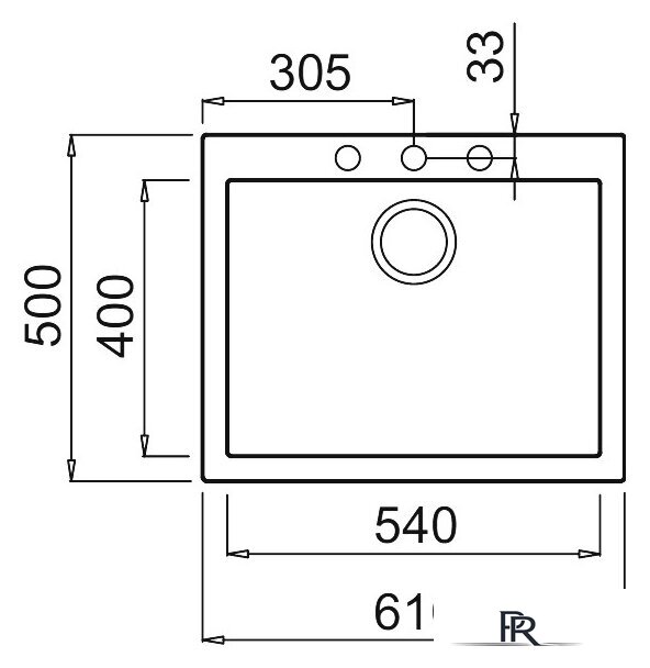 Кухонная мойка Elleci Quadra 110 Aluminium 79 - Изображение №2 — Интернет-магазин ПроЗаказ