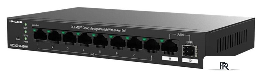 Настраиваемый коммутатор IP-COM G2210P-8-120W - Изображение №2 — Интернет-магазин ПроЗаказ