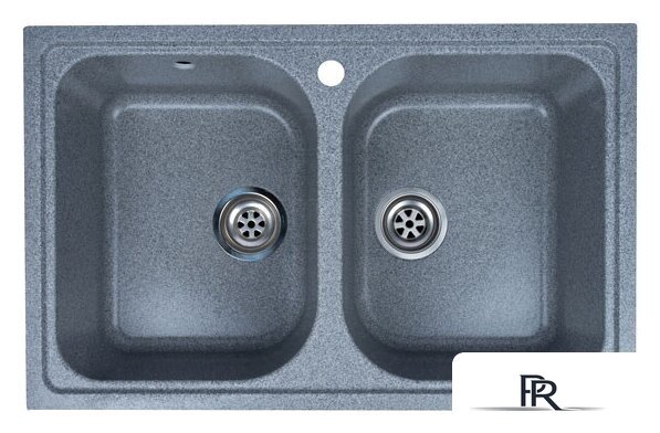 Кухонная мойка Granrus GR-785 W (темно-серый) - Изображение №1 — Интернет-магазин ПроЗаказ