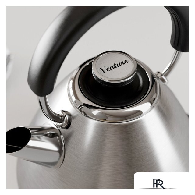 Электрический чайник Morphy Richards Venture Pyramid Silver 100130 - Изображение №2 — Интернет-магазин ПроЗаказ