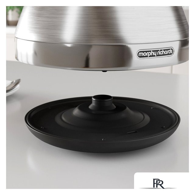 Электрический чайник Morphy Richards Venture Pyramid Silver 100130 - Изображение №5 — Интернет-магазин ПроЗаказ