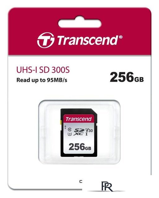 Карта памяти Transcend SDXC 300S 256GB - Изображение №2 — Интернет-магазин ПроЗаказ