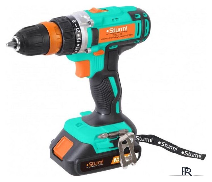 Дрель-шуруповерт Sturm CD3618T (с 2-мя АКБ, кейс) - Изображение №2 — Интернет-магазин ПроЗаказ
