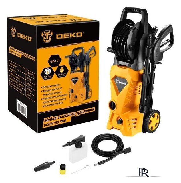 Мойка высокого давления Deko DKCW150 PRO - Изображение №1 — Интернет-магазин ПроЗаказ