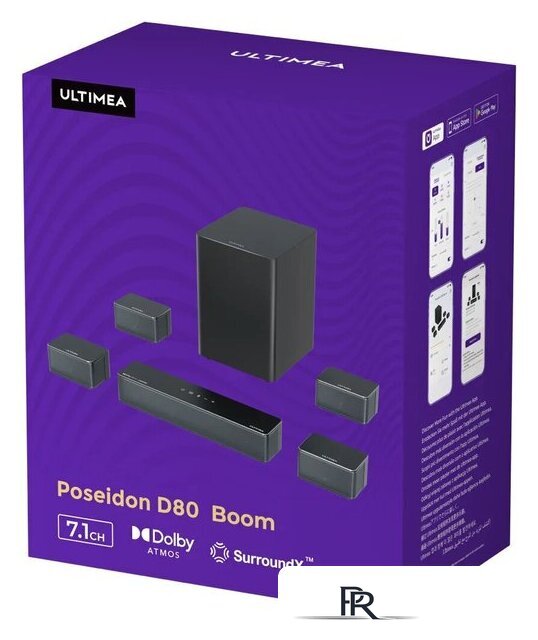 Саундбар Ultimea Poseidon D80 Boom - Изображение №3 — Интернет-магазин ПроЗаказ