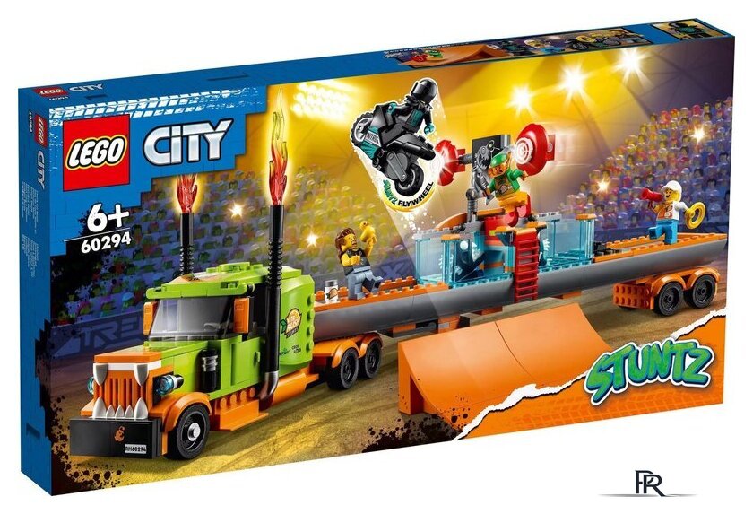 Конструктор LEGO City Stuntz 60294 Грузовик для шоу каскадеров - Изображение №1 — Интернет-магазин ПроЗаказ