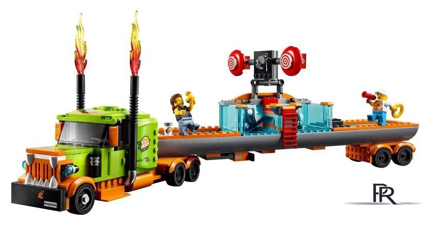 Конструктор LEGO City Stuntz 60294 Грузовик для шоу каскадеров - Изображение №4 — Интернет-магазин ПроЗаказ