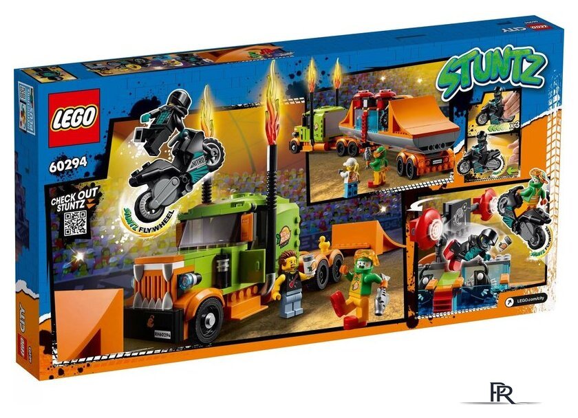 Конструктор LEGO City Stuntz 60294 Грузовик для шоу каскадеров - Изображение №2 — Интернет-магазин ПроЗаказ
