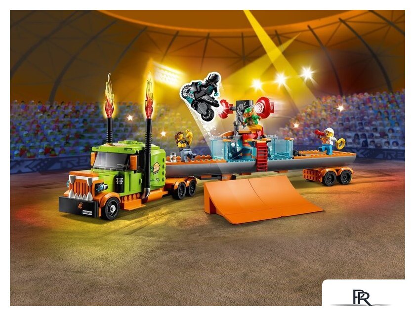 Конструктор LEGO City Stuntz 60294 Грузовик для шоу каскадеров - Изображение №28 — Интернет-магазин ПроЗаказ