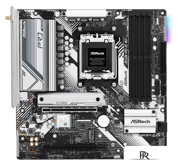 Материнская плата ASRock B650M Pro RS WiFi - Изображение №1 — Интернет-магазин ПроЗаказ