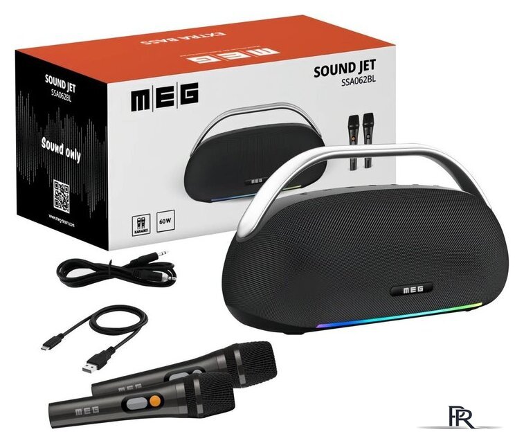 Беспроводная колонка MEG Sound Jet SSA062BL - Изображение №7 — Интернет-магазин ПроЗаказ