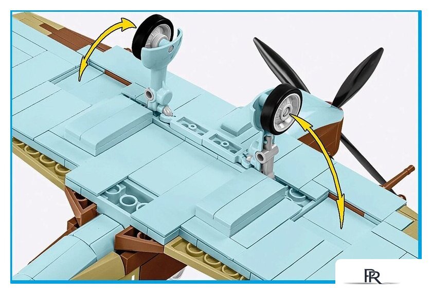 Конструктор Cobi Historical Collection WWII Supermarine Spitfire Mk.IXe - Изображение №7 — Интернет-магазин ПроЗаказ