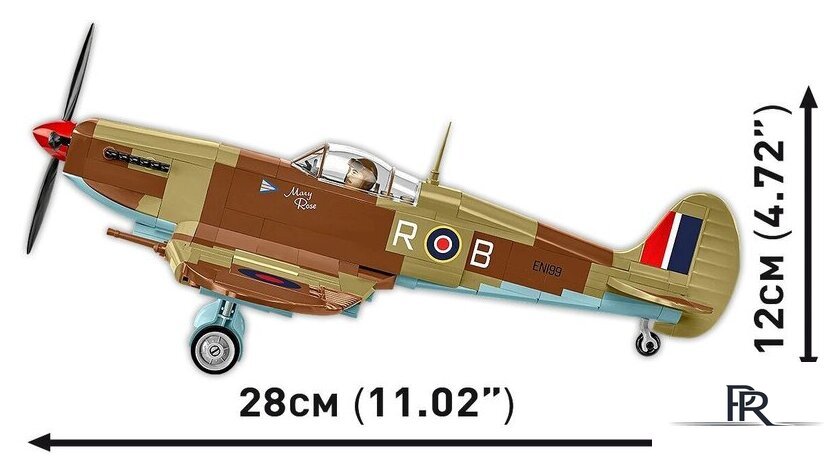 Конструктор Cobi Historical Collection WWII Supermarine Spitfire Mk.IXe - Изображение №12 — Интернет-магазин ПроЗаказ