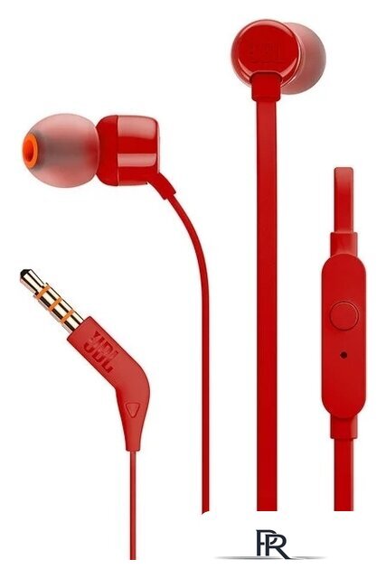 Наушники JBL Tune 110 (красный) - Изображение №1 — Интернет-магазин ПроЗаказ