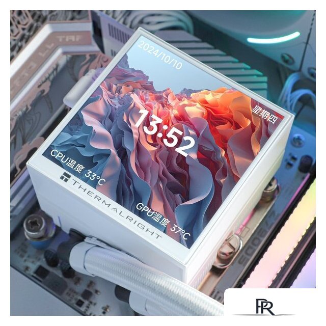 Система жидкостного охлаждения для процессора Thermalright Hyper Vision 360 ARGB (белый) - Изображение №7 — Интернет-магазин ПроЗаказ