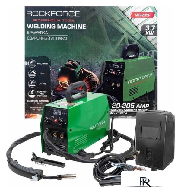 Сварочный инвертор RockForce RF-MIG-205P - Изображение №1 — Интернет-магазин ПроЗаказ