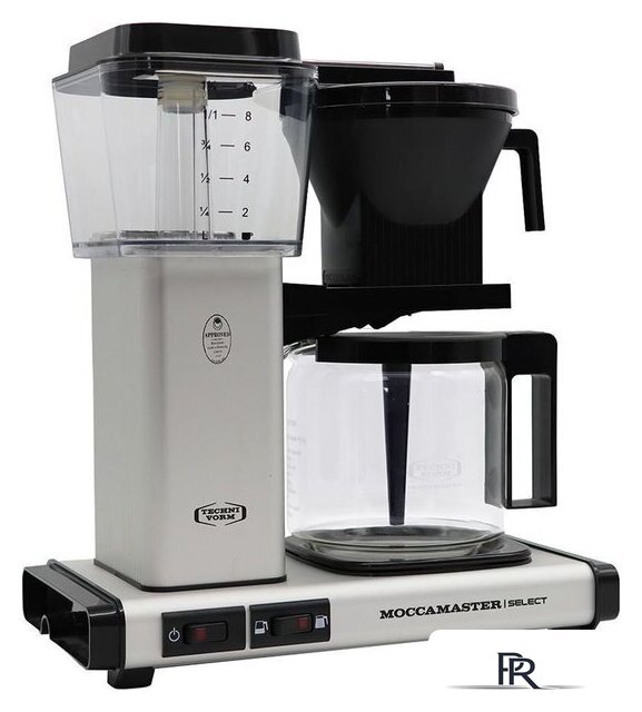 Капельная кофеварка Technivorm Moccamaster KBG741 Select (матовый серебристый) - Изображение №2 — Интернет-магазин ПроЗаказ