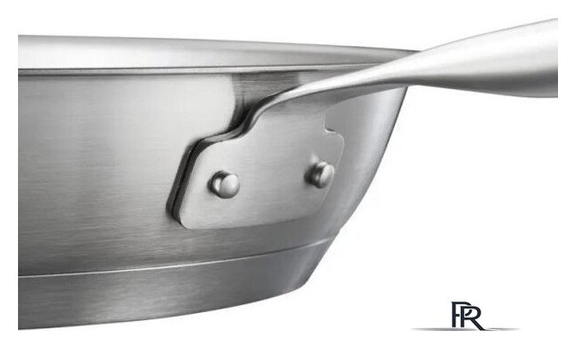 Сковорода ВОК Fiskars All Steel Pure 1065629 - Изображение №5 — Интернет-магазин ПроЗаказ
