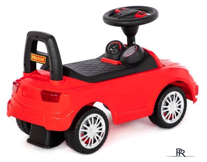 Каталка Полесье SuperCar №5 84583 (красный) - Изображение №4 — Интернет-магазин ПроЗаказ