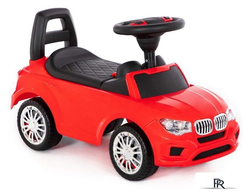 Каталка Полесье SuperCar №5 84583 (красный) - Изображение №2 — Интернет-магазин ПроЗаказ