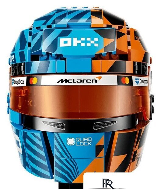 Конструктор LEGO Editions 43017 Шлем McLaren Mastercard F1 Team Oscar Piastri Helmet - Изображение №3 — Интернет-магазин ПроЗаказ