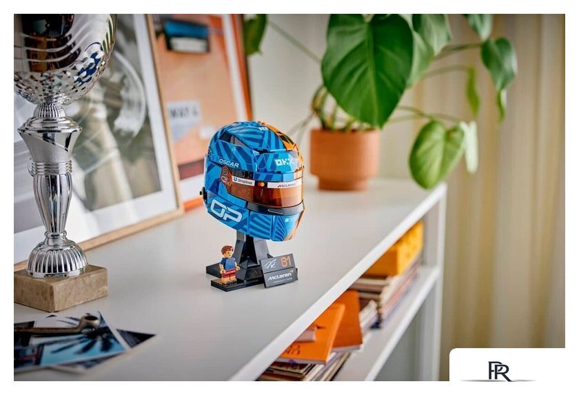 Конструктор LEGO Editions 43017 Шлем McLaren Mastercard F1 Team Oscar Piastri Helmet - Изображение №11 — Интернет-магазин ПроЗаказ