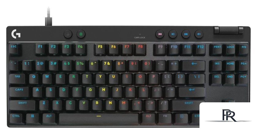 Клавиатура Logitech G Pro X TKL Rapid Analog 920-013233 (черный, нет кириллицы) - Изображение №1 — Интернет-магазин ПроЗаказ