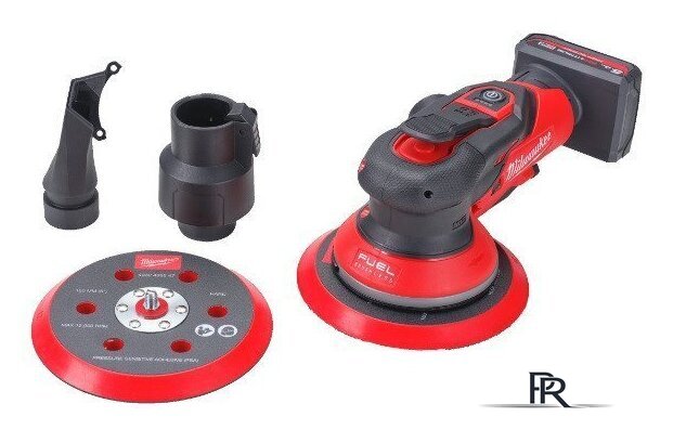 Эксцентриковая шлифмашина Milwaukee M12FROS5-502X 4933493651 (с 2-мя АКБ, кейс) - Изображение №5 — Интернет-магазин ПроЗаказ
