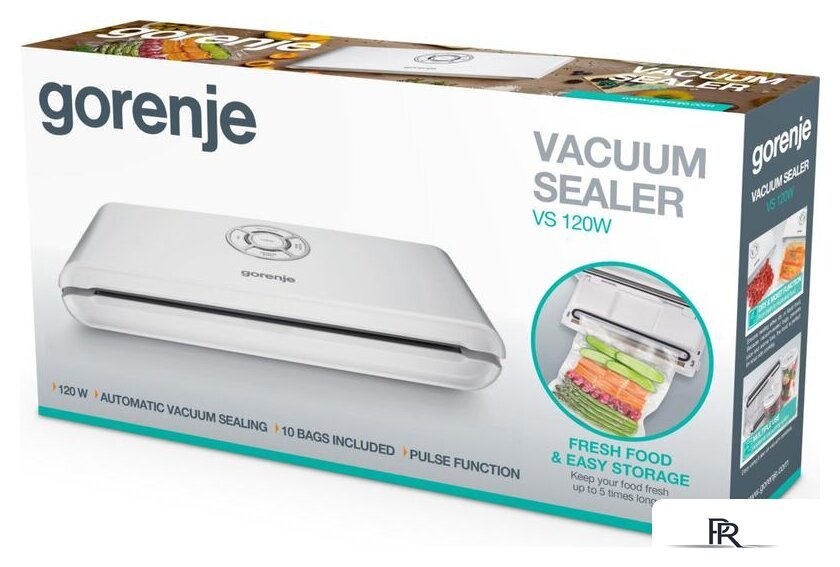 Бескамерный вакуумный упаковщик Gorenje VS120W - Изображение №5 — Интернет-магазин ПроЗаказ