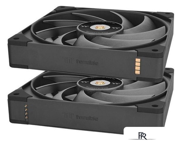 Комплект вентиляторов для корпуса Thermaltake Toughfan EX14 Pro 3-Fan Pack CL-F172-PL14BL-A - Изображение №3 — Интернет-магазин ПроЗаказ