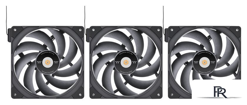 Комплект вентиляторов для корпуса Thermaltake Toughfan EX14 Pro 3-Fan Pack CL-F172-PL14BL-A - Изображение №1 — Интернет-магазин ПроЗаказ