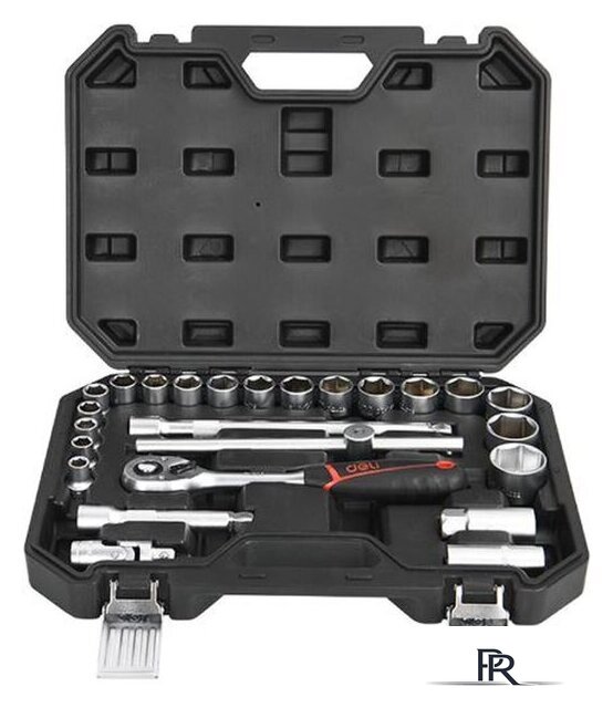 Универсальный набор инструментов Deli EDQ43025 (25 предметов) - Изображение №1 — Интернет-магазин ПроЗаказ