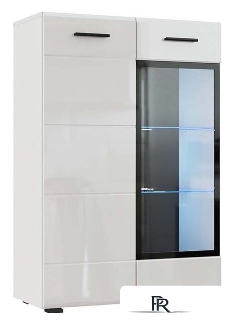 Комод НК-Мебель Gloss КМВ-80 71373136 (белый-белый глянец) - Изображение №2 — Интернет-магазин ПроЗаказ