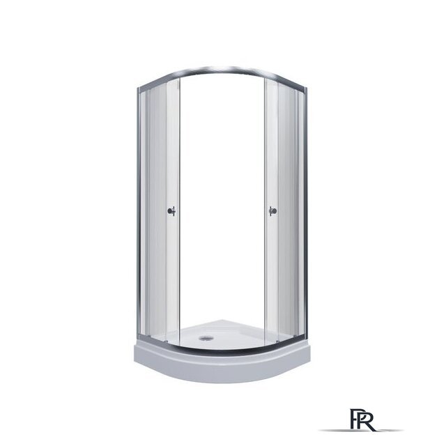 Душевой уголок Triton Альфа-Хром 90х90 (с поддоном) - Изображение №2 — Интернет-магазин ПроЗаказ