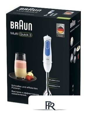 Погружной блендер Braun MQ 3000 WH Smoothie+ - Изображение №11 — Интернет-магазин ПроЗаказ