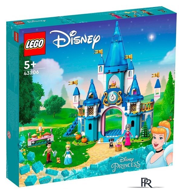 Конструктор LEGO Disney Princess 43206 Замок Золушки и Прекрасного принца - Изображение №1 — Интернет-магазин ПроЗаказ