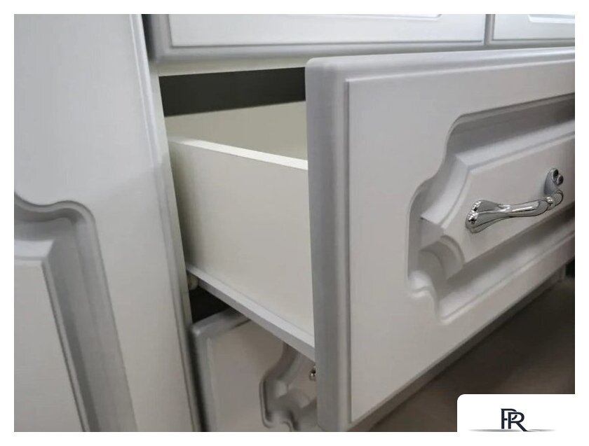 Комод Bravo Мебель Лак (белый-белый жемчуг) - Изображение №4 — Интернет-магазин ПроЗаказ