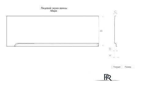 Ванна Triton Мари 170x110 R Релакс Flat (с гидромассажем) - Изображение №2 — Интернет-магазин ПроЗаказ