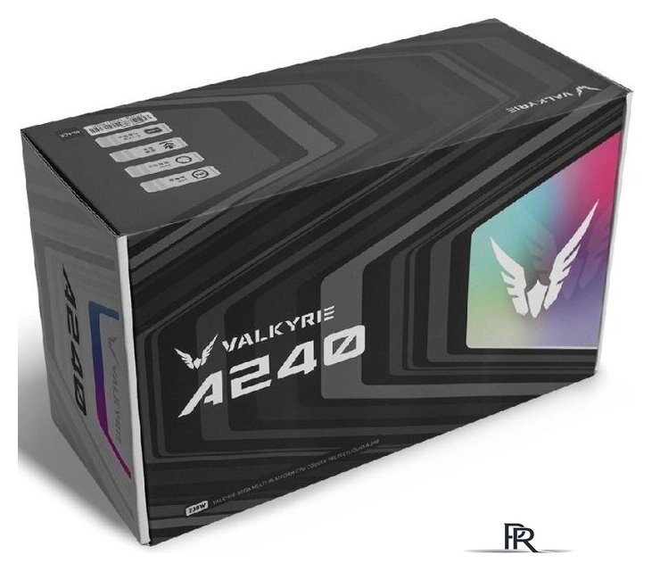 Система жидкостного охлаждения для процессора Valkyrie A240 ARGB (черный) - Изображение №9 — Интернет-магазин ПроЗаказ