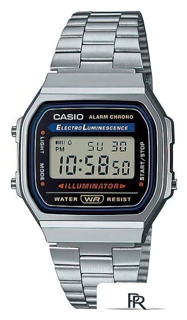Наручные часы Casio A-168WA-1Q - Изображение №1 — Интернет-магазин ПроЗаказ