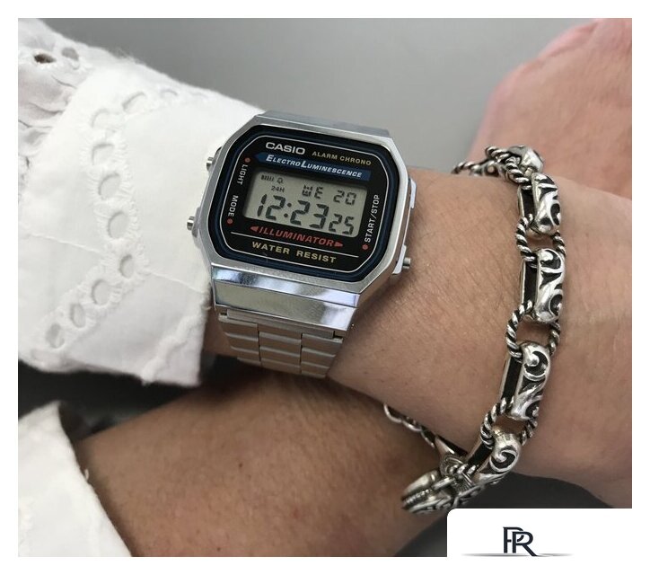 Наручные часы Casio A-168WA-1Q - Изображение №4 — Интернет-магазин ПроЗаказ