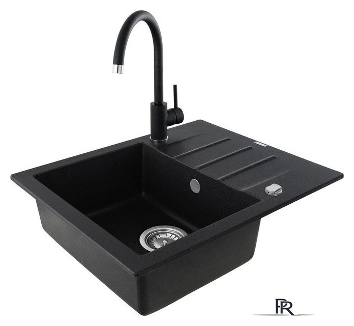 Кухонная мойка Kernau KGS A 4560 1B1D Graphite - Изображение №3 — Интернет-магазин ПроЗаказ