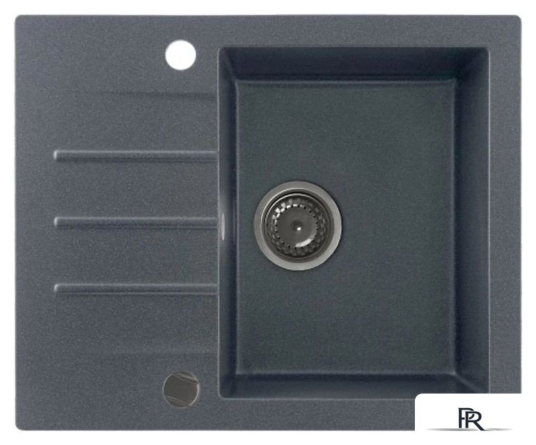 Кухонная мойка Kernau KGS A 4560 1B1D Graphite - Изображение №1 — Интернет-магазин ПроЗаказ