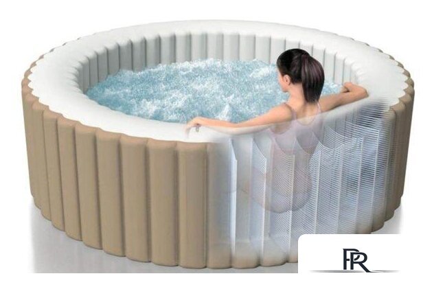Надувной бассейн Intex Pure Spa Inflatable Hot Tub 28426 (196x71) с джакузи - Изображение №2 — Интернет-магазин ПроЗаказ